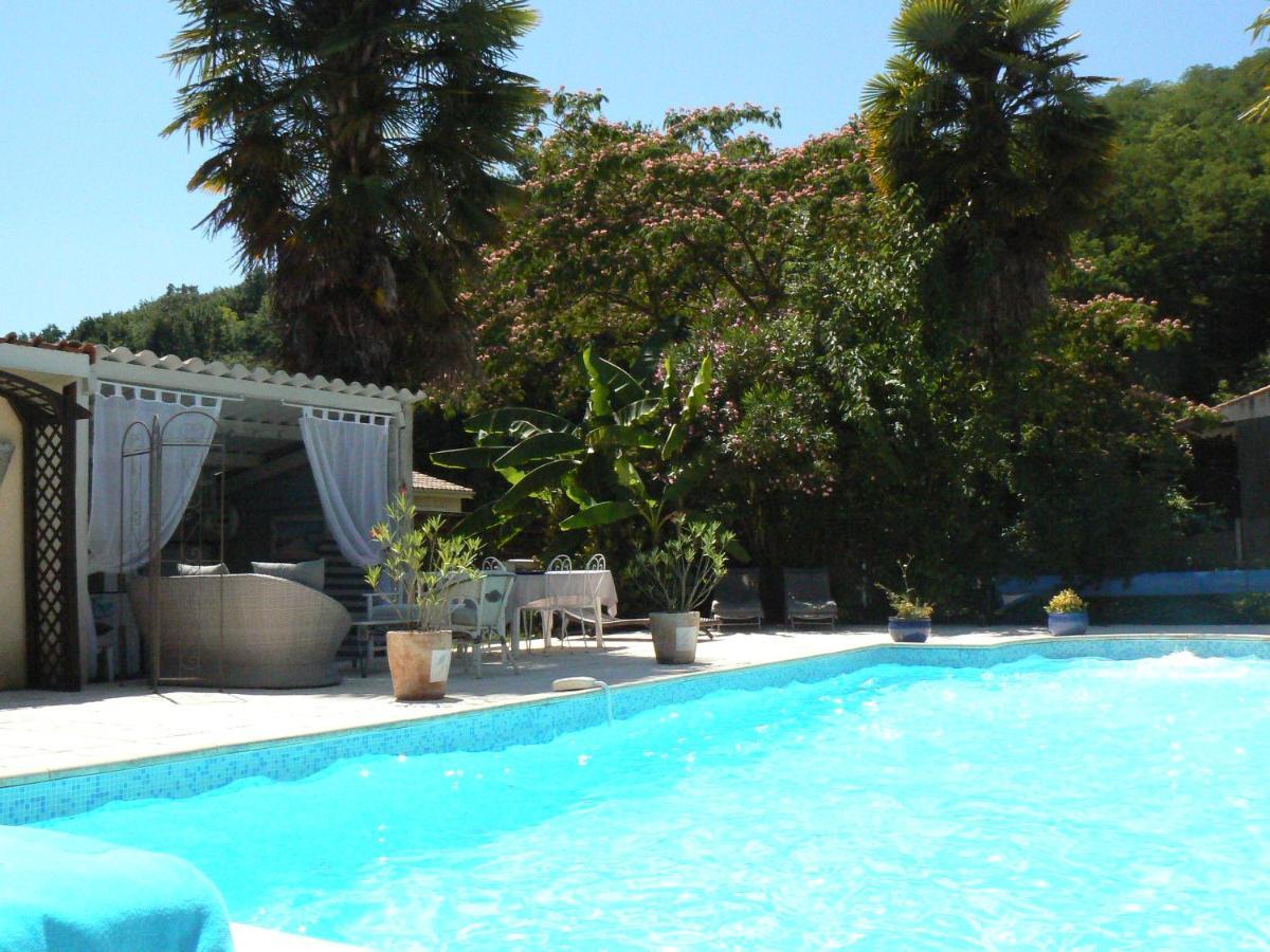 Bed and Breakfast La Caldamente Rieux-de-Pelleport Exterior foto