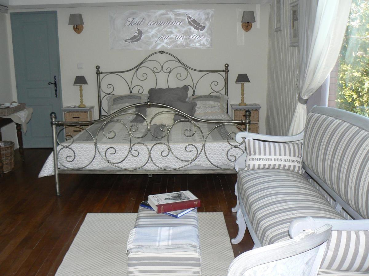 Bed and Breakfast La Caldamente Rieux-de-Pelleport Exterior foto